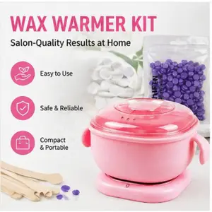 ‌All-in-One Waxing Solution - 400ml with Dual Temperature Settings (Soft & Hard Wax Mode Included) Body Care Hair Removal