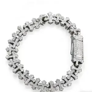 A bracelet rich in natural gemstones