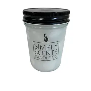 Simply Scents Candle Co. 8oz Triple Scented Jar Candle - Cherry, The Hotel, Angel - Cozy Berry Coconut Aroma - Long-Lasting 45-50 Hours Burn Time - Glass Jar for Home Decor - Floral