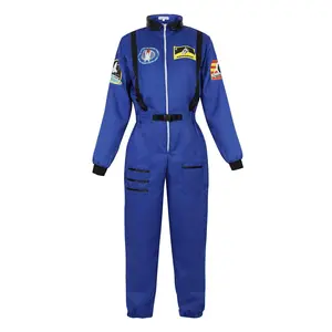 Vintessa Astronaut Costume Adult Space Suit Coveralls Explorer Astronaut Jumpsuit Cosplay Dress up 6532/6398A-Z1