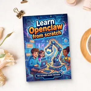 Learn OpenClaw from Scratch: The Ultimate Beginner’s Guide to Coding, STEM Projects and Hands-On Tech Skills for Children