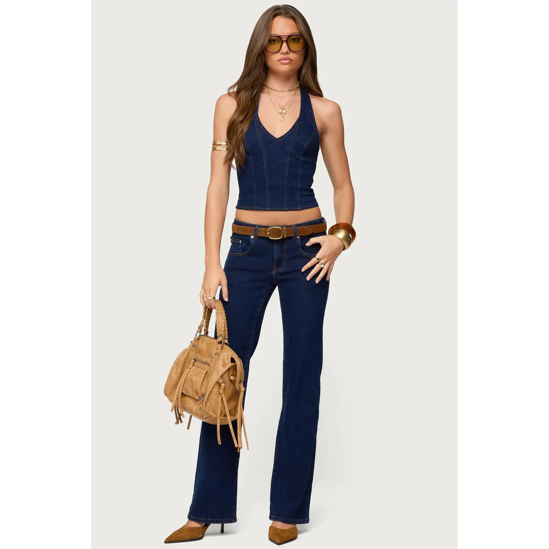 Jemima Low Rise Straight Leg Jeans