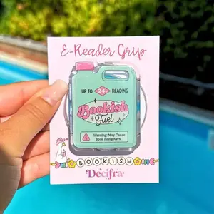 Bookish Fuel E-Reader Grip – Fuel Your Reading Adventure with This Cute Literary-Inspired Phone Holder