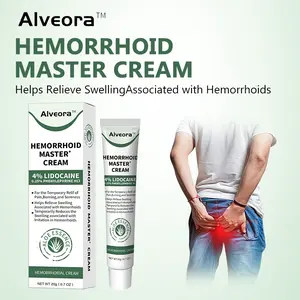 Alveora 3 Hemorrhoid，Lidocaine, glycerin, camphor, methyl salicylate, antibacterial, anti-inflammatory, cooling and itching relief, pain relief, bacterial inhibition, skin moisturizing Purple Daisy Color Solution Therapy Therapeutic