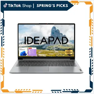 Lenovo IdeaPad 2025 Laptop, 15.6” FHD Anti-Glare, Intel 4-Core CPU, DDR4, SSD, Wi-Fi 6, 10HR Battery, 1 Yr ADP + Office 365 w/1TB Cloud Storage
