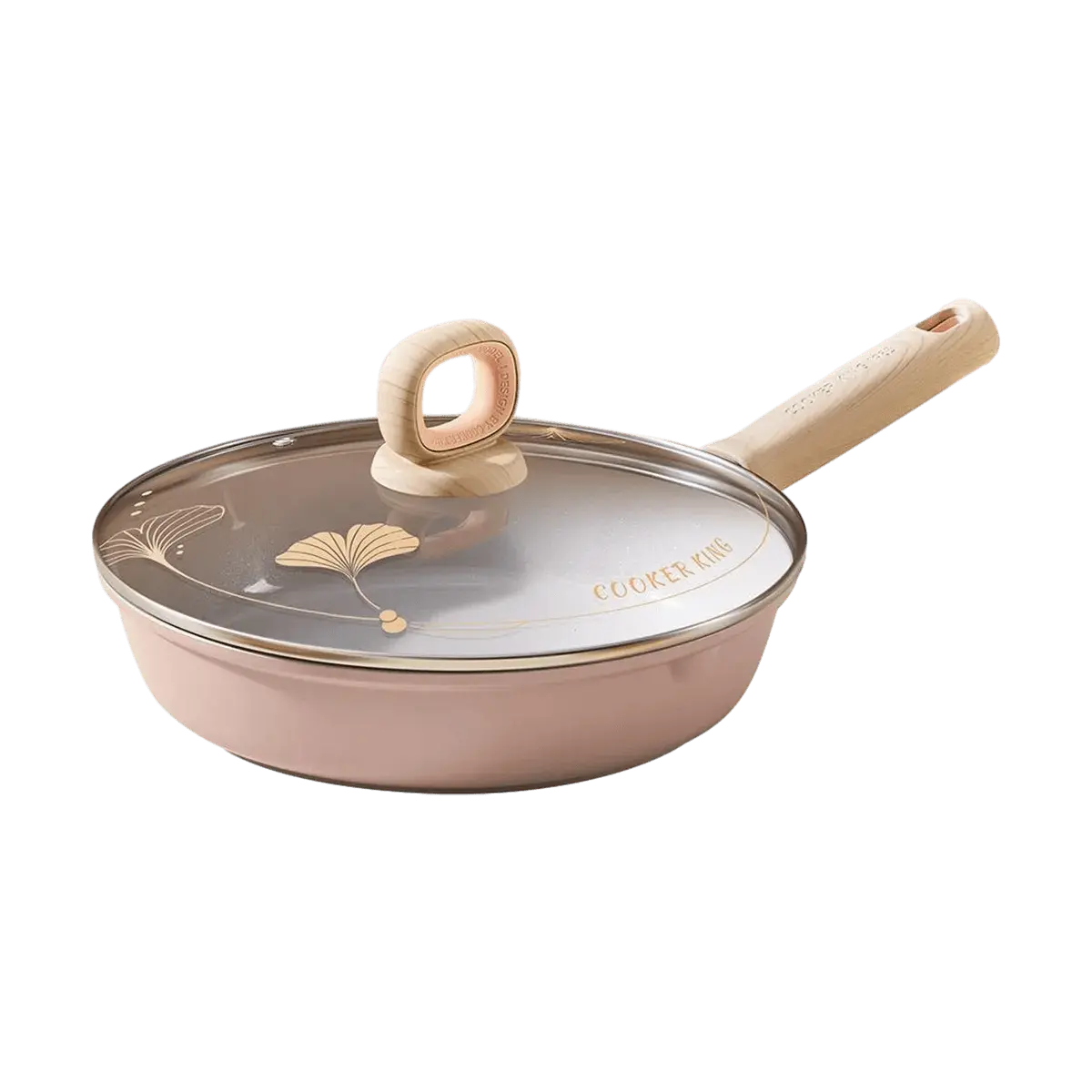COOKER KING Non-Stick Ceramic Frying Pan 28cm - Versatile for Induction & Gas Stoves Lid Not Included