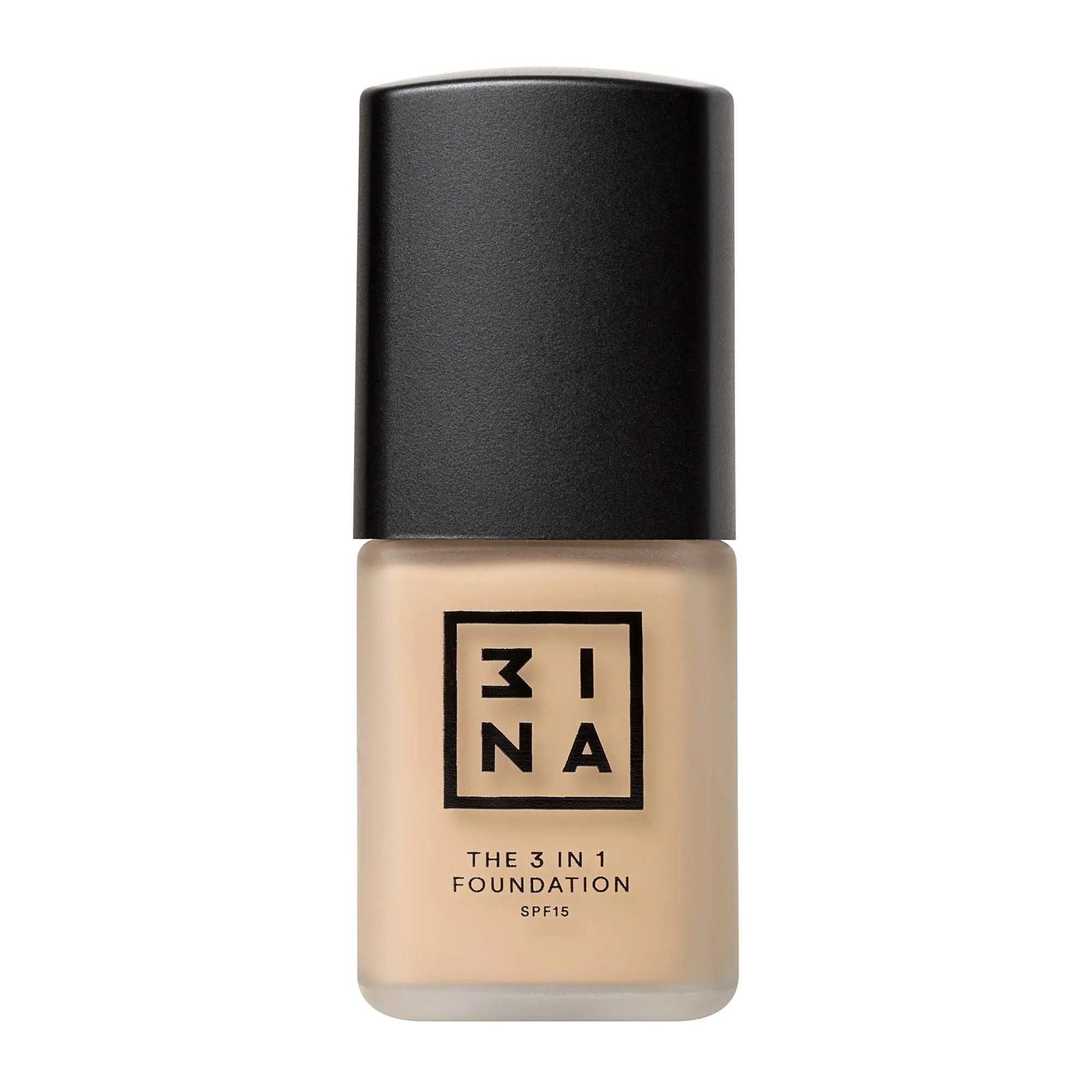 The 3 In 1 Foundation SPF 15 - 213 Light Brown by 3INA for Women - 1.01 oz Foundation