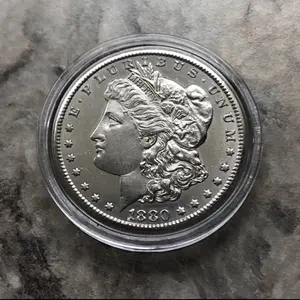 1880-S Morgan Silver Dollar in Uncirculated Condition
