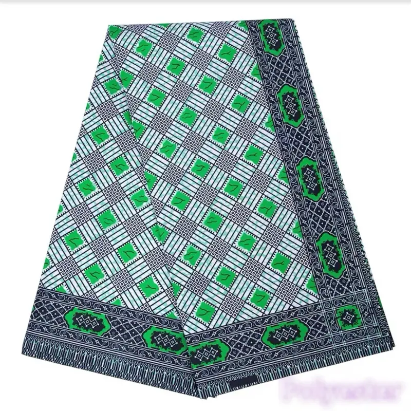 African Wax Print Fabric Polyester