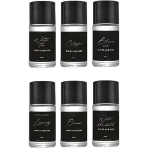 Air Freshener Essential Oil, 6 Bottles Essential Oils for Diffuser, , Home  Scented Oils 6x10ml