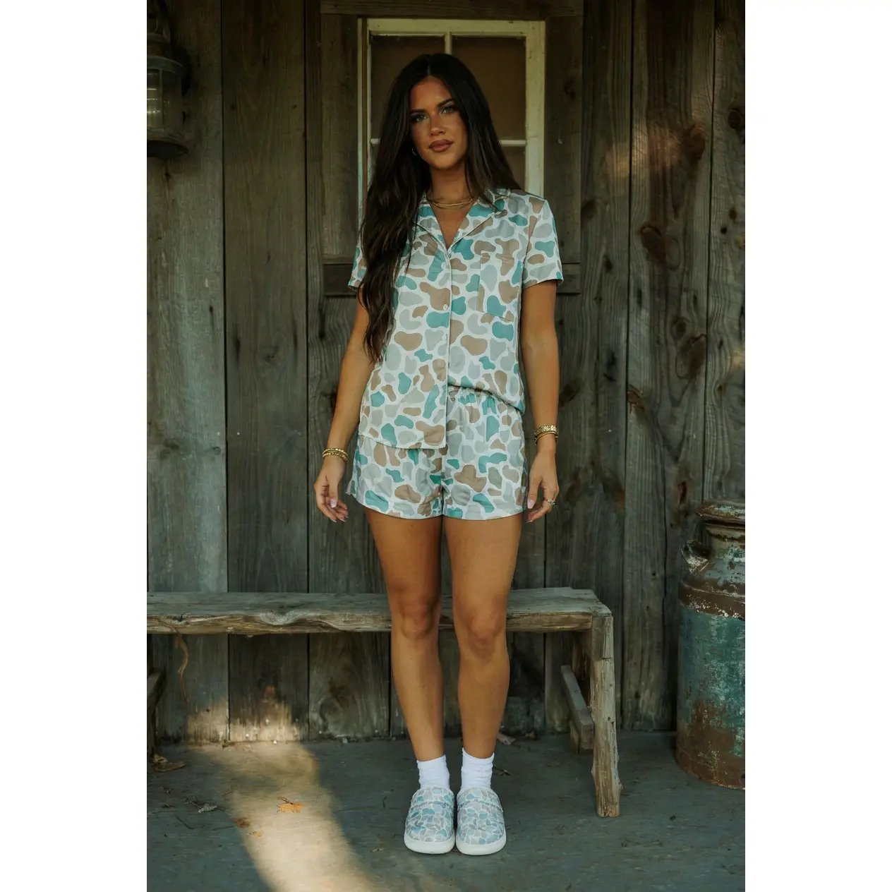 Duck Camo Pajama Set