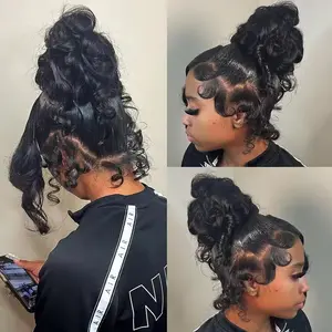 Bling Hair VIP 360 Lace Front Wigs Human Hair Pre Plucked 180 Density Body Wave 13x4 13x6 Frontal Wig Human Hair Lace Human Hair Wigs Lace Front Wigs Human Hair Natural Color Bleached Knot