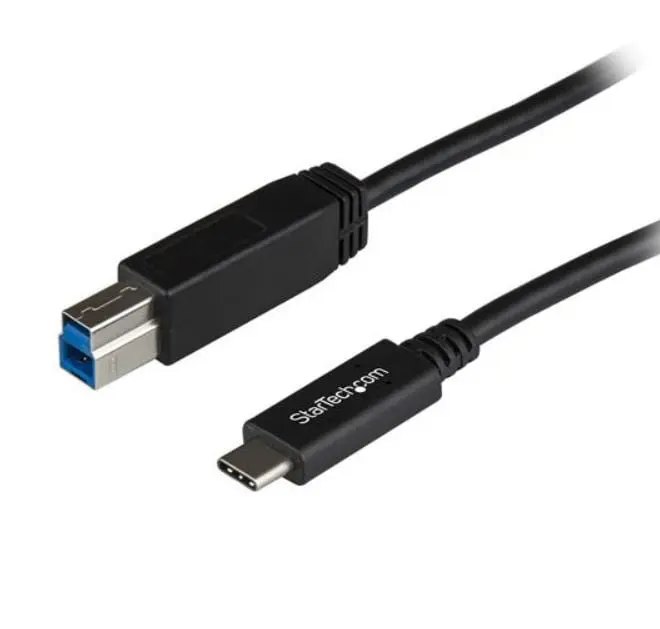 StarTech USB31CB1M 3 ft. USB-C to USB-B Printer Cable M&M 1m - USB 3.1, 10 Gbps
