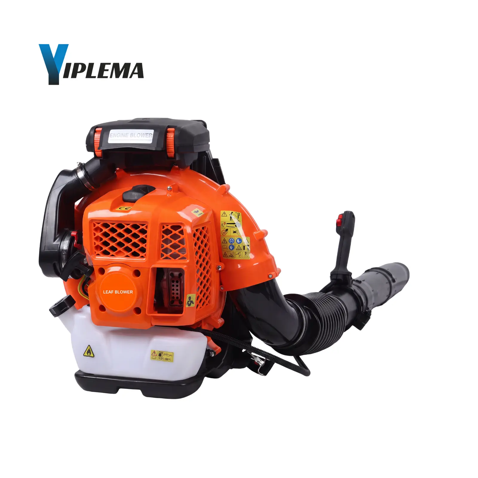 【Summerfinds】YIPLEMA Backpack Blower, 80CC Gas Powered Leaf Blower with 900 CFM & 206 MPH for Commercial Lawn Care, Yard Debris & Snow Removal