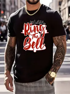 Philly Ring Bell Philadelphia Baseball Vintage Graphic T-Shirt for Men |   Retro 70s/80s Inspired Loose Fit, Soft Breathable Fabric, Vintage Baseball Bat and Ball Print, Casual Sporty Round Neck Tee for Casual Attire