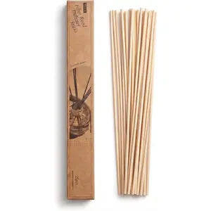 25 Pack Reed Diffuser Sticks, 10 Inch   Fiber Diffuser Refills,   Sticks for Essential Oils    for Bedroom Bathroom Office