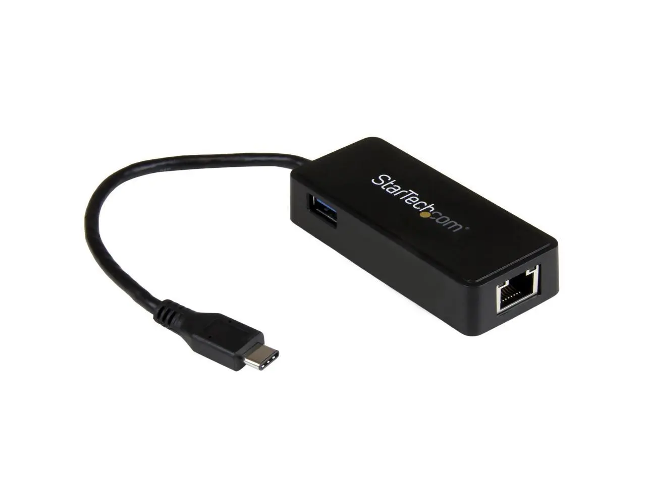 StarTech.com USB-C to Ethernet Gigabit Adapter - Thunderbolt 3 Compatible - USB Type C Network Adapter - USB C Ethernet Adapter