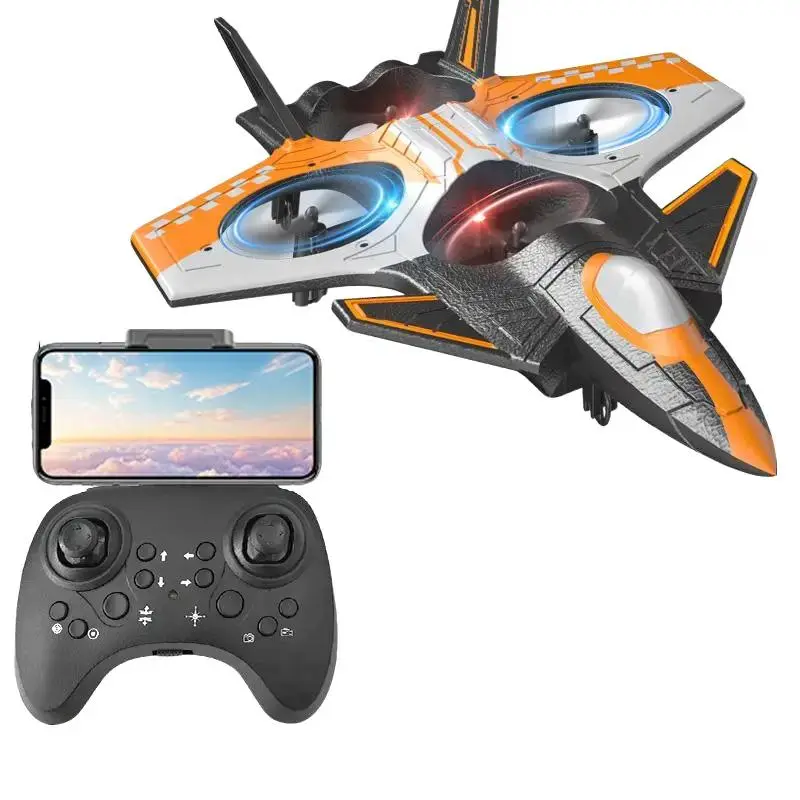 TongLi Foam Remote Control Airplane, Aerial Photography Drone, Children's Remote Control Airplane, Drop-resistant Foam Airplane, Stunt Remote Control Airplane, Suitable for Children Aged 8-12 Christmas Halloween Thanksgiving gift
