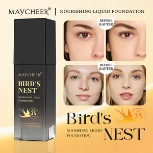 MAYCHEER Long-Lasting Waterproof Foundation - Lightweight, buildable coverage - Nourishing skin Concealer Makeup