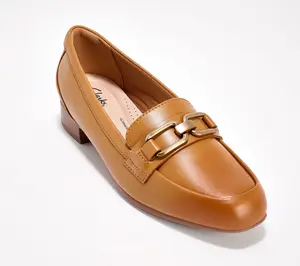 Clarks Collection Leather Loafers- Juliet Echo