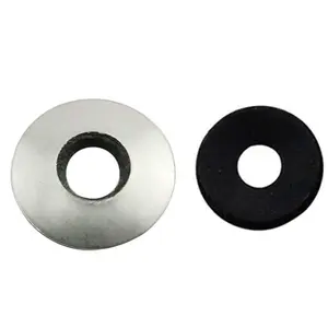25pcs EPDM Neoprene Rubber Bonded Sealing Washers, 304 Stainless Steel M6.3 x 16MM Waterproof Gasket