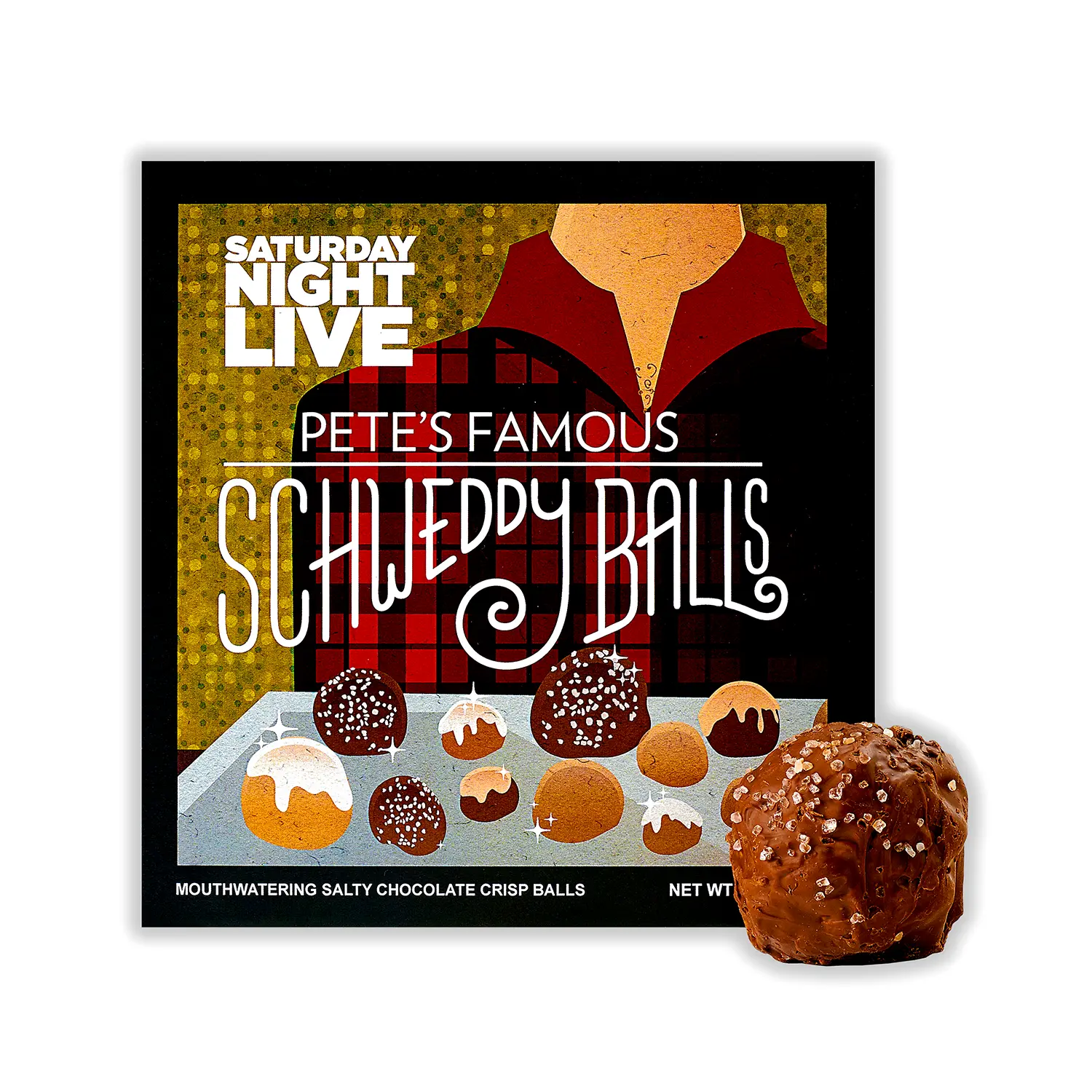 Pete's Famous Large Schweddy Chocolate Balls