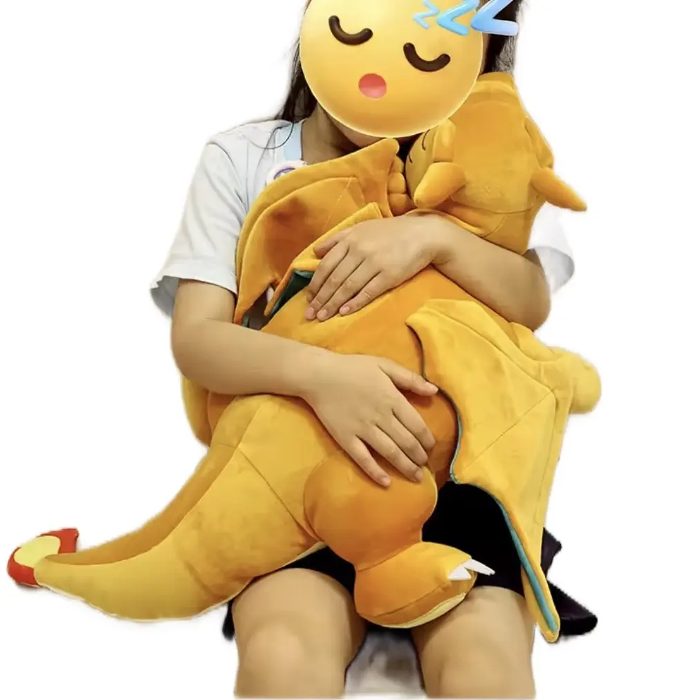 Sleeping Charizard plush