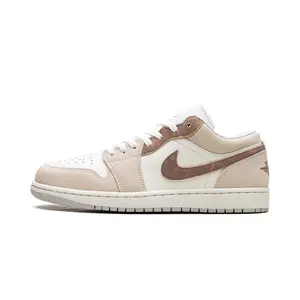 Air Jordan 1 Low "Light Brown" Sports Sneaker, Style Code HF1567-200