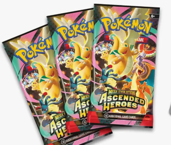 Live Ripz - 3x Ascended Heroes Booster Packs