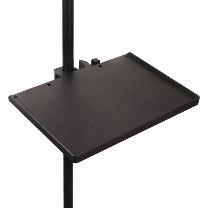 Microphone Stand Tray Mount Clamp on Rod Holders, Microphone Stand Desk with 9.44" X 6.88" for Stage, Music Sheet, Live Streaming, Recording (Stand NOT Included) Wholesale Items for Boutique