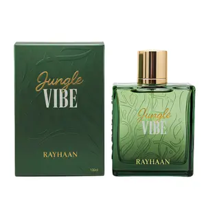 Rayhaan Jungle Vibe for Unisex Eau de Parfum Spray, 3.4 Ounce