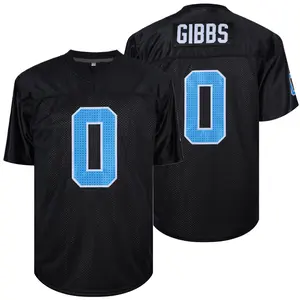 Men'S Retro Football Jersey - Vintage Number Design, Loose Fit V-Neck Jersey for American Football, Practices & Casual Wear - Durable Polyester Athletic Shirt, Football Gear, Game Day Outfit, Sporty Look