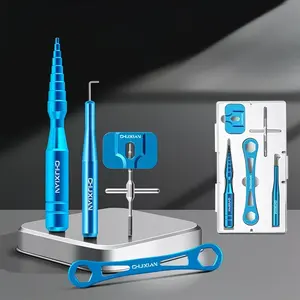 Fishing Reel Repair Tool Set, Includes Alloy Tools and Abs Storage Box, Maintenance Kit for Spinning Wheels/lure Wheels