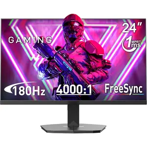 24 Inch Gaming  200Hz 180Hz 1Ms FreeSync HDR 110% sRGB FHD 1080P   HDMI DP Ports Eye Care Frameless VESA Mount  Management (ES-G24F4L HDMI  Included)