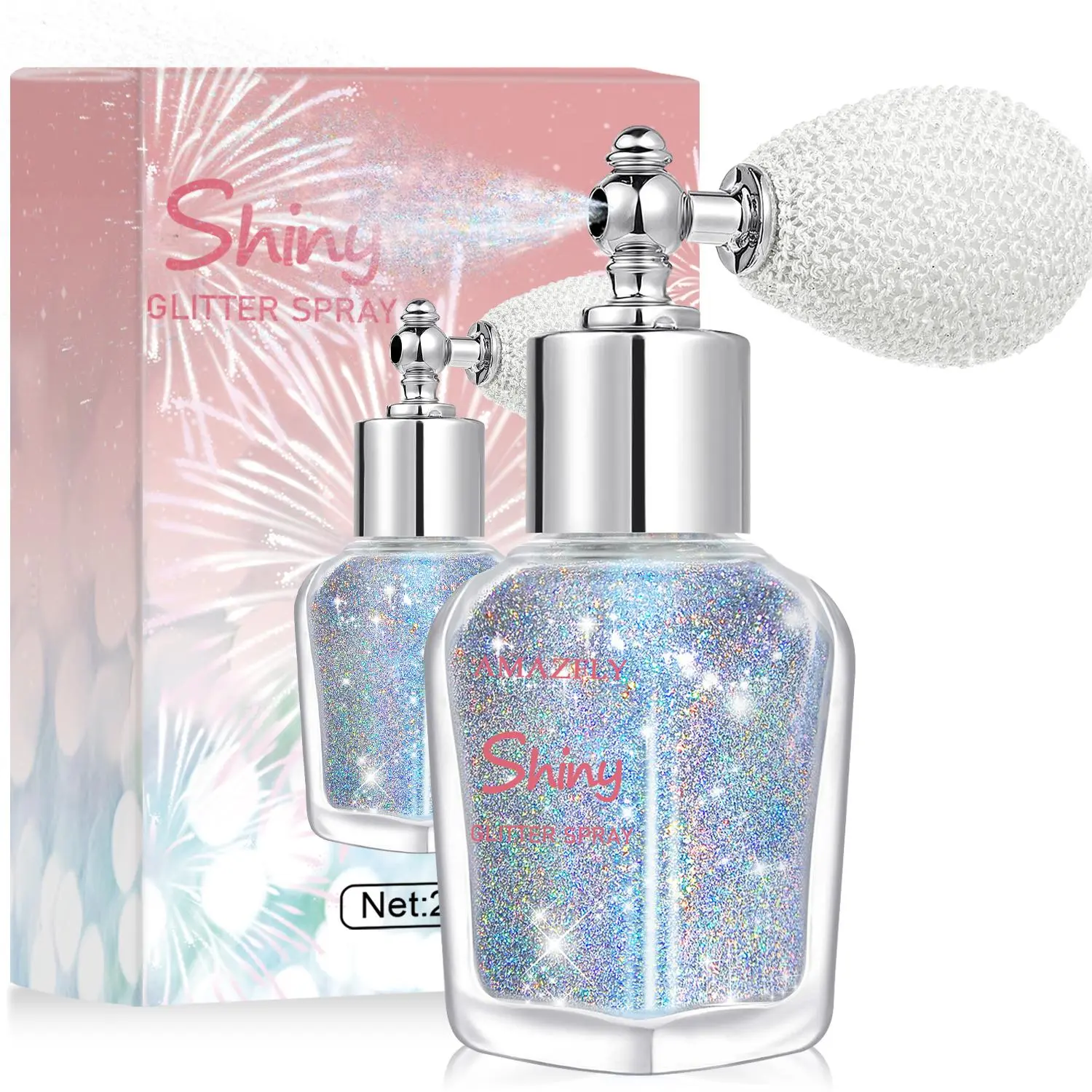 【Summer Sale Deals】Bedazzled Makeup Glitter Spray - Cosmetic Shimmer Powder for Body Highlighter, Legs, Festival-Prom Rave Accessories, Arts Use (Bottle Packaging), Hair, Whole Body, Not Easy To Clog Skin Pores, Body Paint