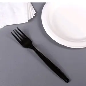 Extra-Heavy Weight Disposable Fork - Black (Pack of 100 Forks $5.50)