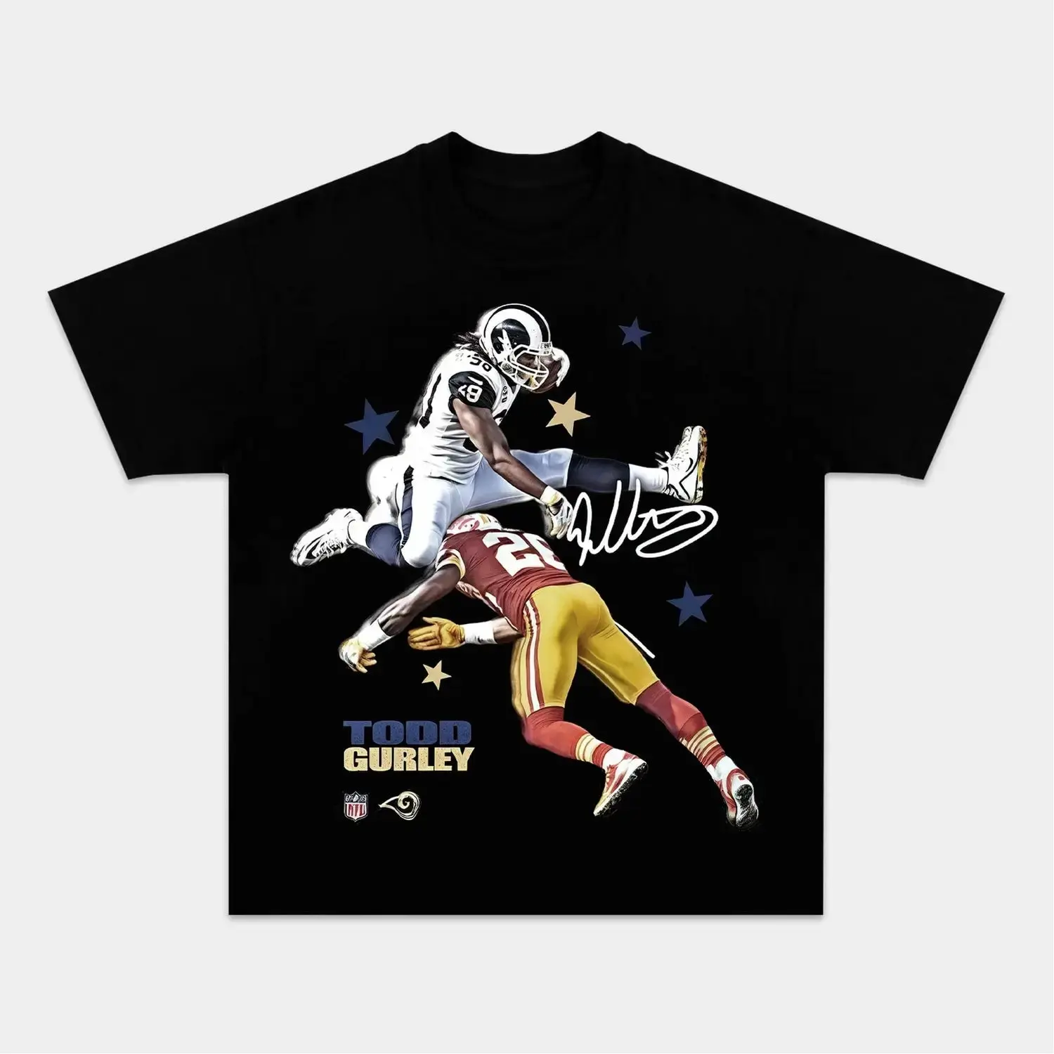 Youth & Adults Todd Gurley 9.5 Graphic T-Shirt, Football Fan Tee, Unisex Short Sleeve Game Day Shirt