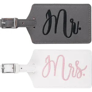 Mr and Mrs Tags, Wedding Gifts for Couples 2026, Personalized Engagement Gifts for Couples, Bridal Shower Gift for Newlyweds, Bride and Groom Travel Essentials