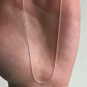 Sterling Silver Italian Snake Chain with Lobster Clasp