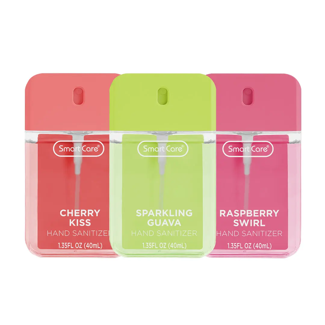 Smart Care Everyday Hand Sanitizer Sprays, Assorted 3PKs Smart Care Everyday Hand Sanitizer Sprays, Assorted 3PKs