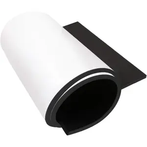 Neoprene Sponge  Rubber Roll Adhesive, 12x54 Inches X 1/4" Thick,   Padding, DIY Project Sheet - Easy Cut Adhesive Multi-Function Sealing Soundproof Rubber  Sheet