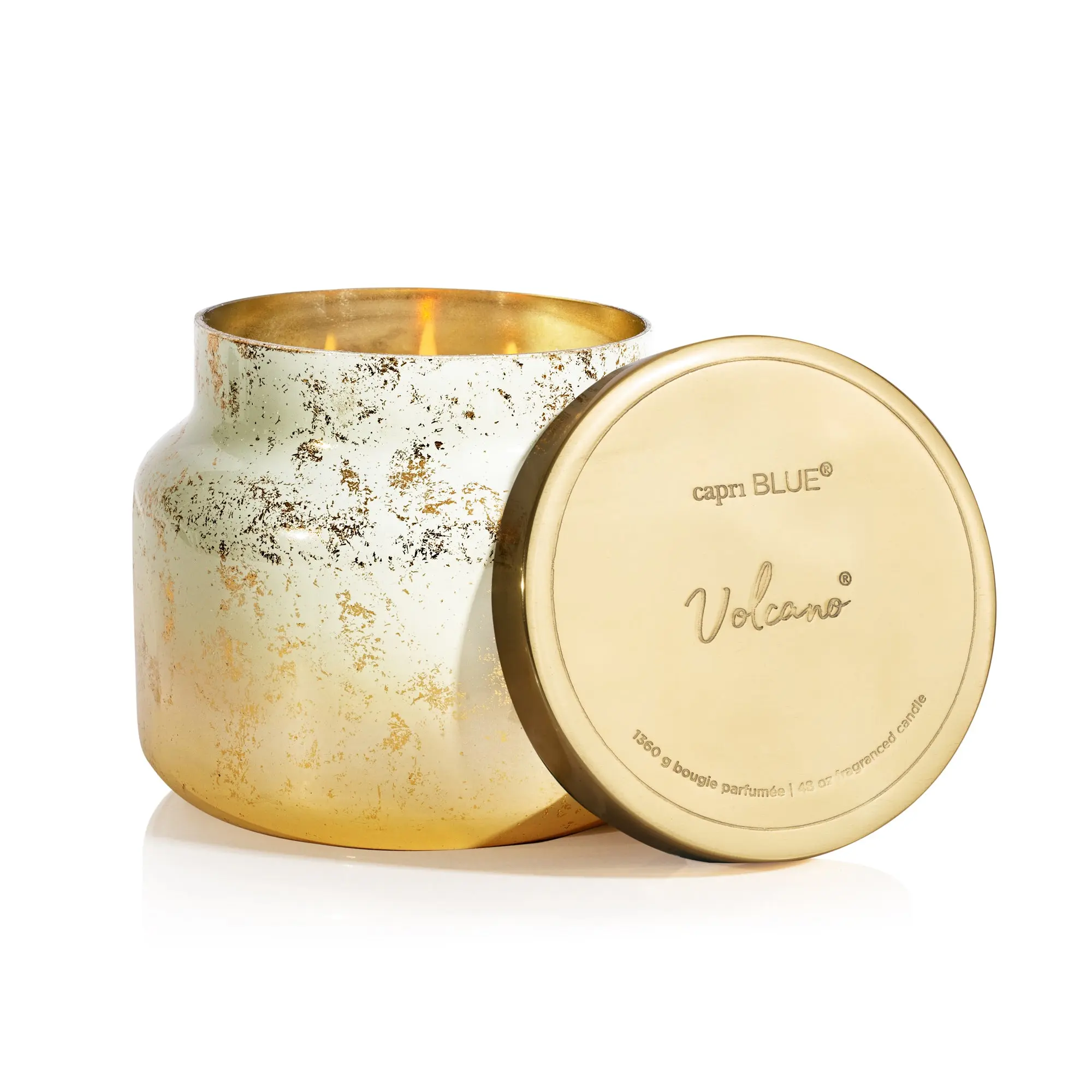 Volcano Glimmer Jumbo Candle, 48 oz