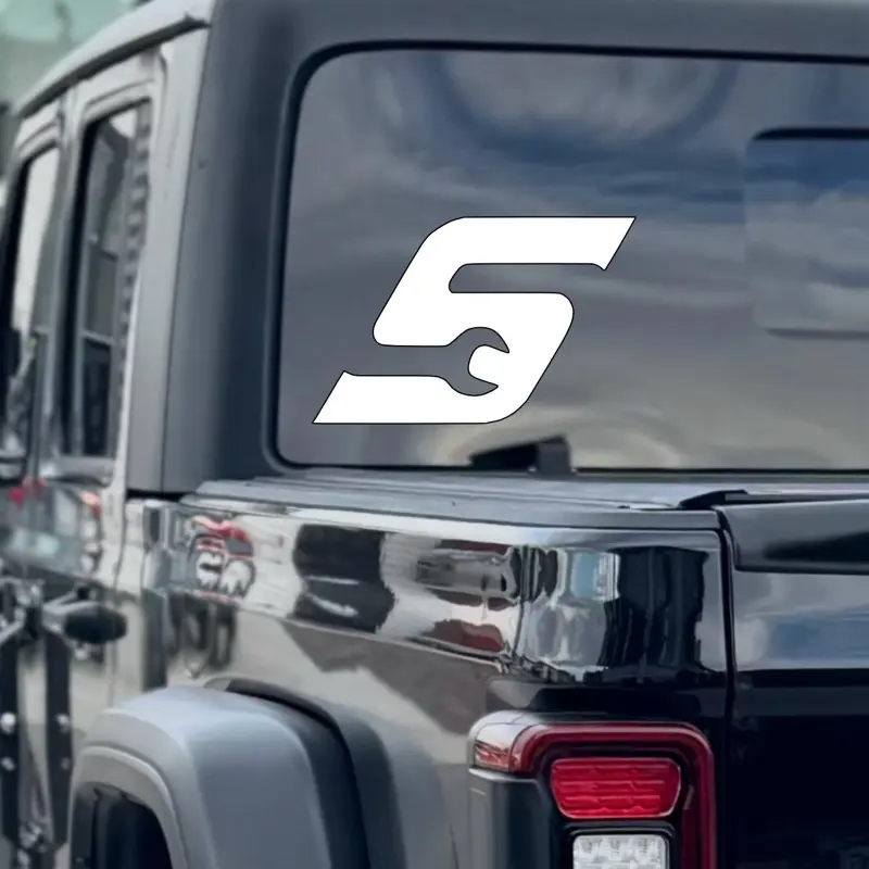 Snap on S  - Quality Car Sticker for Vehicle Decoration