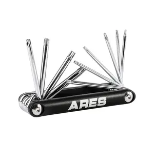 ARES 44000 - 10-Piece Tamper-Proof Folding Star Key Set