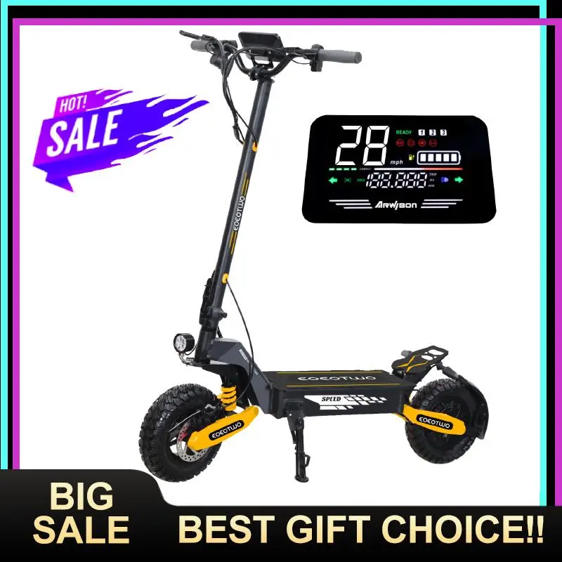 28MPH top speed，Adult electric scooter,  25/40 miles, 1200WMotor/11 "off-road tires, front and rear shock absorption, commuter electric scooter, dual brake system folding