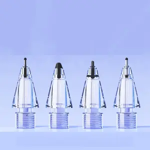Black Technology Damping Pen Tip, 1 Set Universal Replacement Pen Tip, Anti-slip Pen Tip for Apple Pencil 1 & 2 Generation, Ipad Stylus Pen