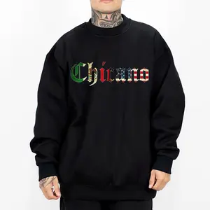 Chicano Mexican AMERICAN QUOTE STYLE Clothes Lowrider Clothes Oversized Graphic Tee Medium Heavy Sweatshirt Hoodie for Men & Women S-5XL Loose Fit Unisex Streetwear Top