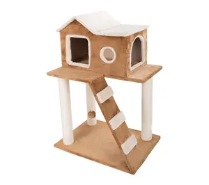 Petmaker 3-Tier Cat Tower Napping Perches Kitty Condo