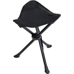 Camping Stool Folding Lightweight 3 Legs Tripod Camp Stools Portable for Backpacking Hiking Hunting Fishing