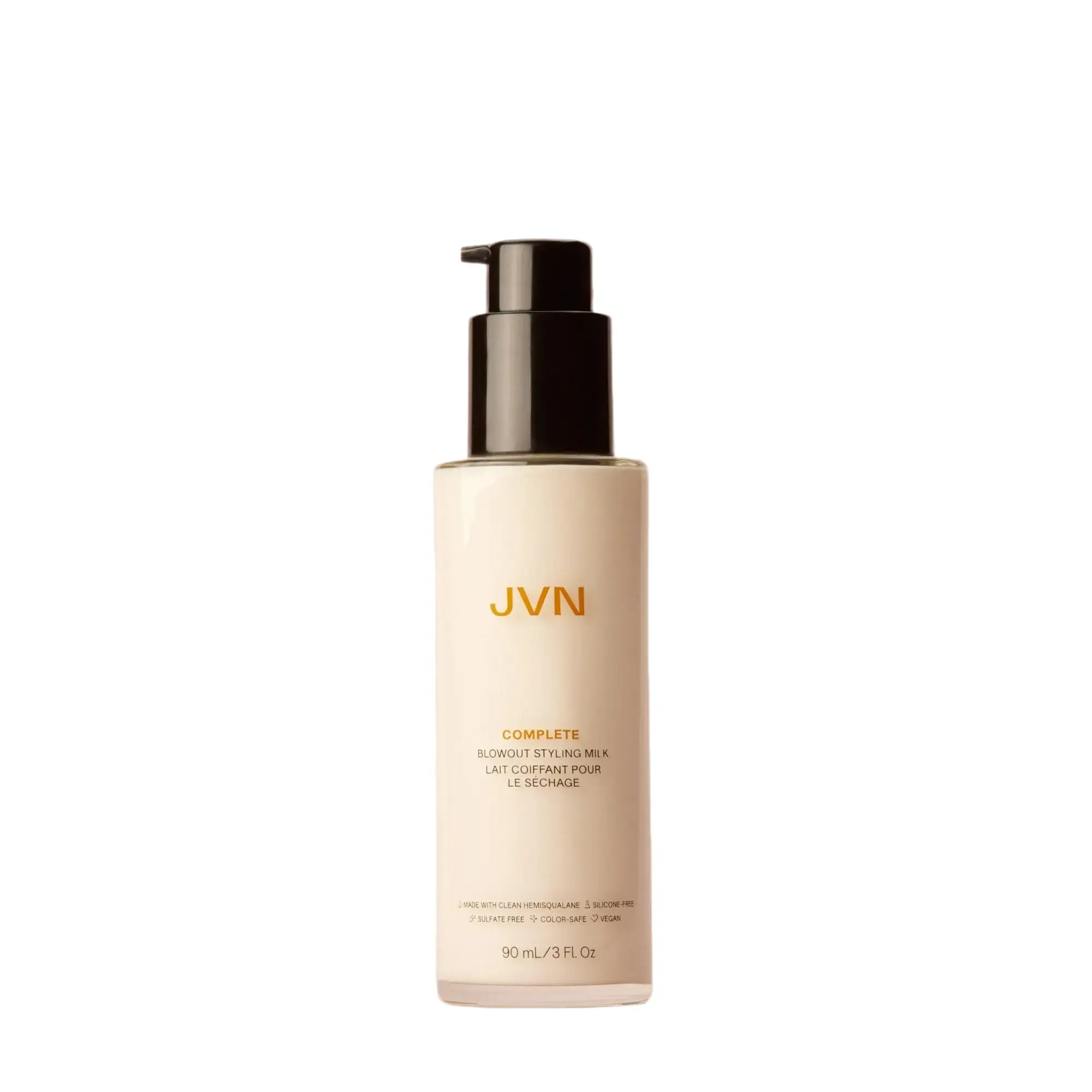 Complete Blowout Styling Milk Smoothing Frizz Control Haircare Cream - Silicone-Free & Lightweight